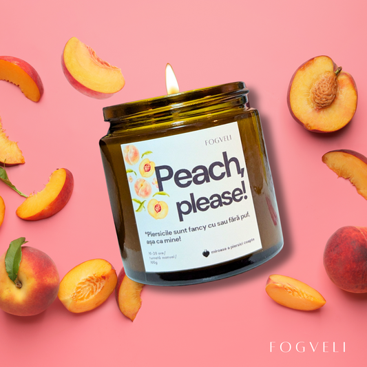 Lumânare Peach please!