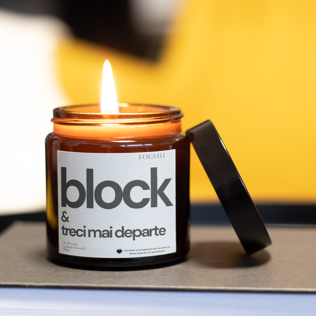 Lumânare parfumată BLOCK