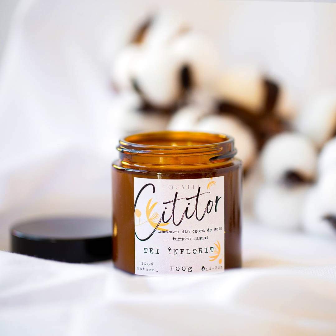 Reader scented candle - Flowering linden