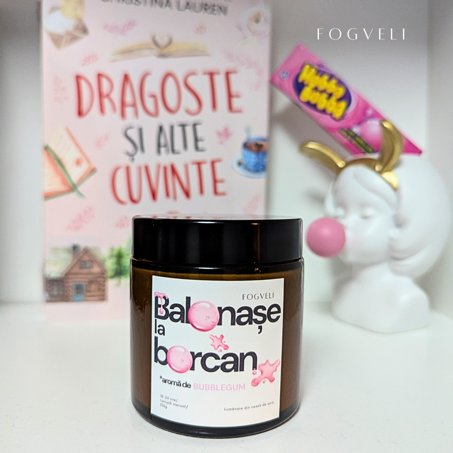 Lumânare Bubblegum 🩷