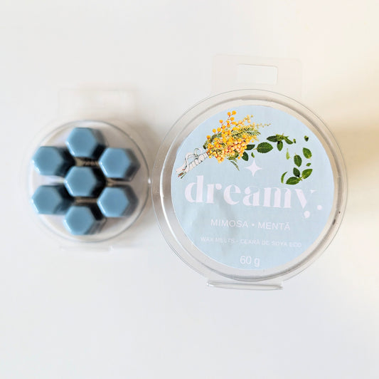 Wax Melts DREAMY - Mimosa, Mentă