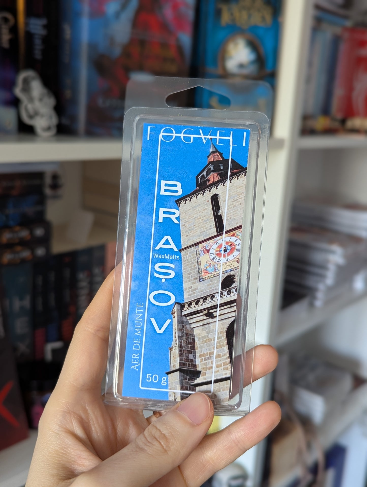 Tabletă ceară parfumată BRAȘOV - Fresh, Aer de munte 50g