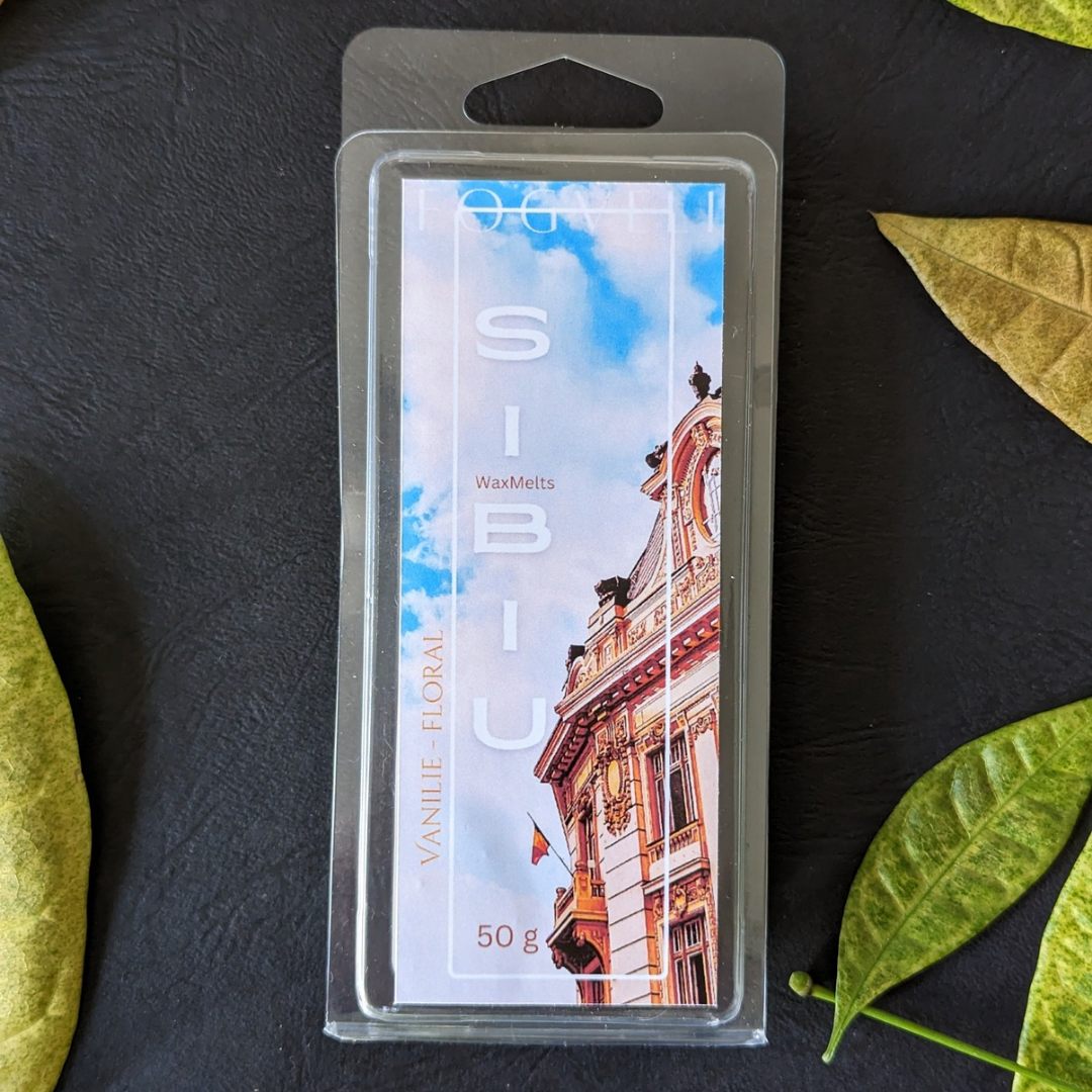 Tabletă ceară parfumată SIBIU - Floral, Vanilie 50g