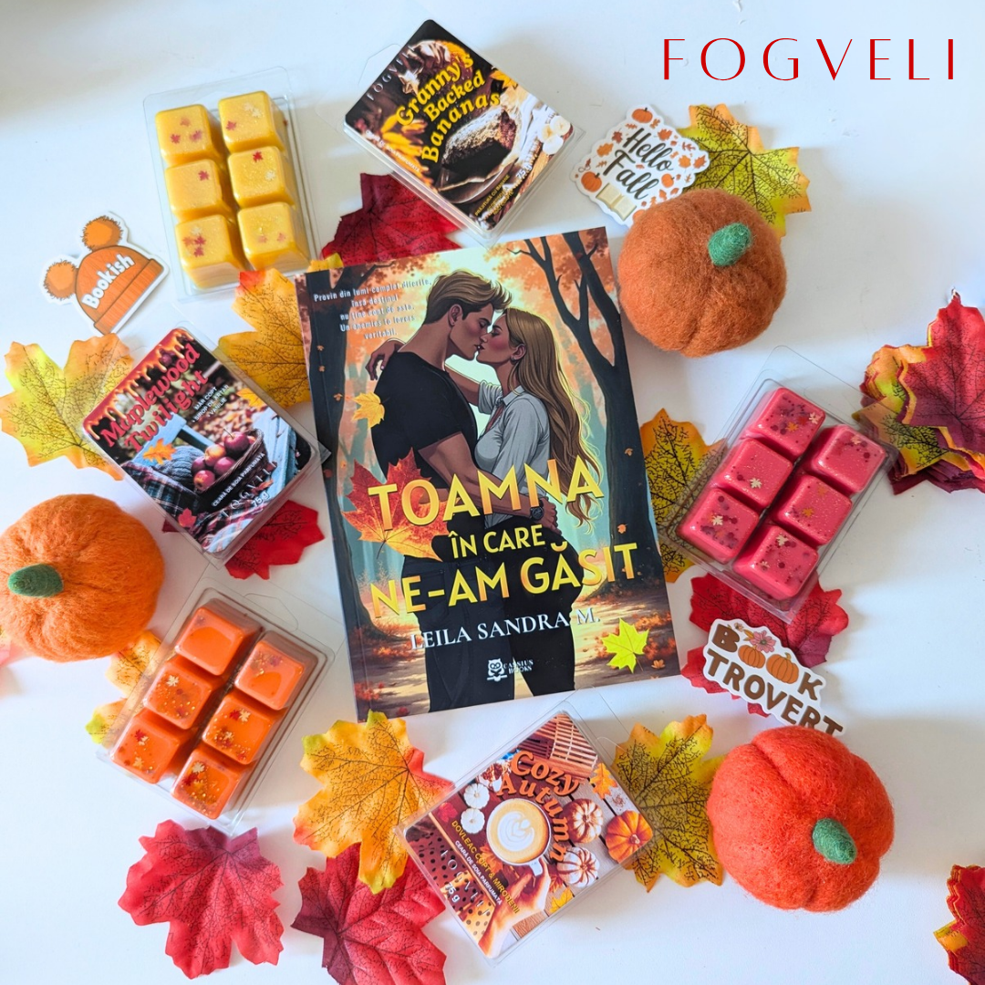 🍎🍁Tabletă ceară parfumată MAPLEWOOD TWILIGHT - Mere caramelizate, Sirop de arțar