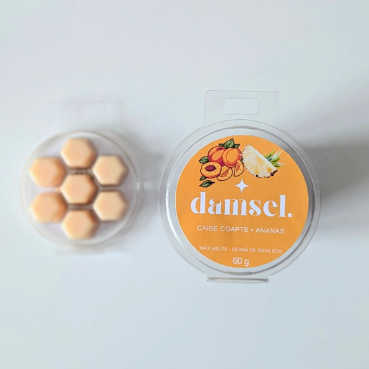 Wax Melts DAMSEL - Caise coapte, Ananas