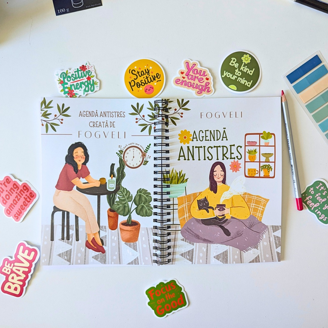 Agendă ANTISTRES - Copertă „Zen”