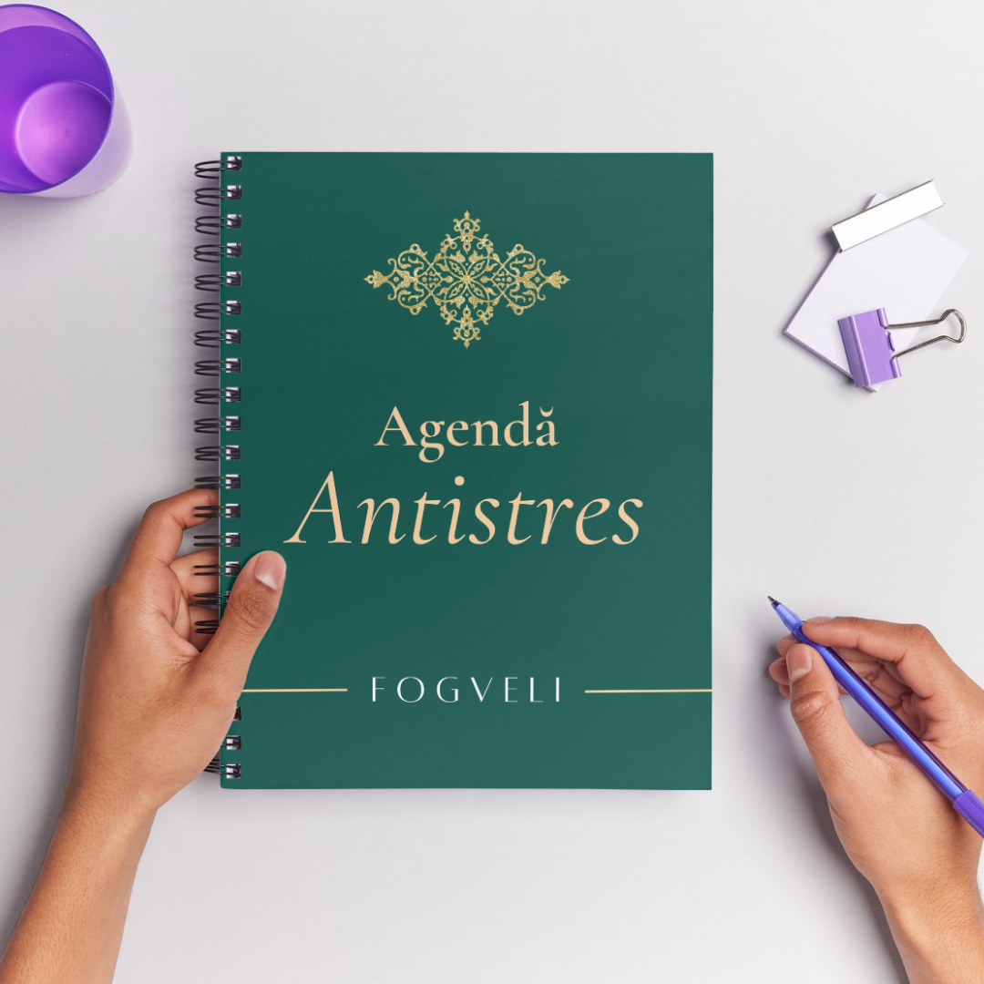 Agendă ANTISTRES - Copertă „Classy”