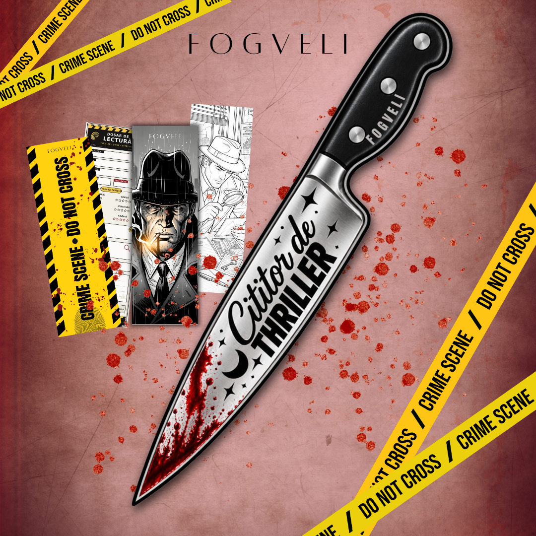 Set 5 semne de carte THRILLER 🕵️