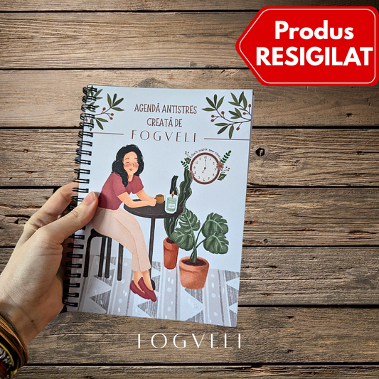 Agendă Antistress - RESIGILATĂ