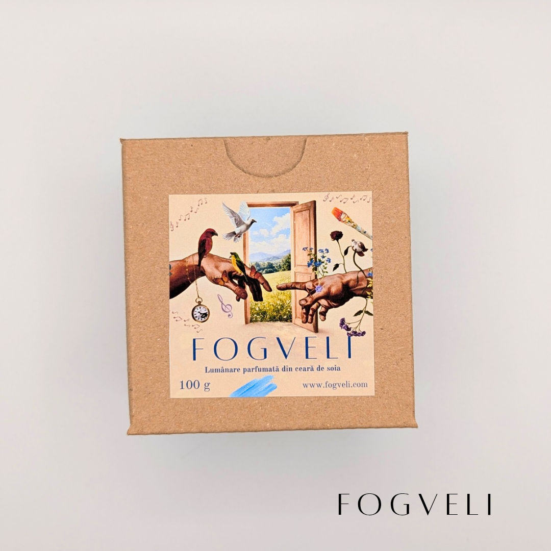 Artisan scented candle - Cashmere