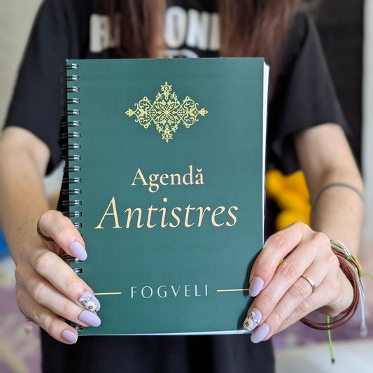 Agendă ANTISTRES - Copertă „Classy”