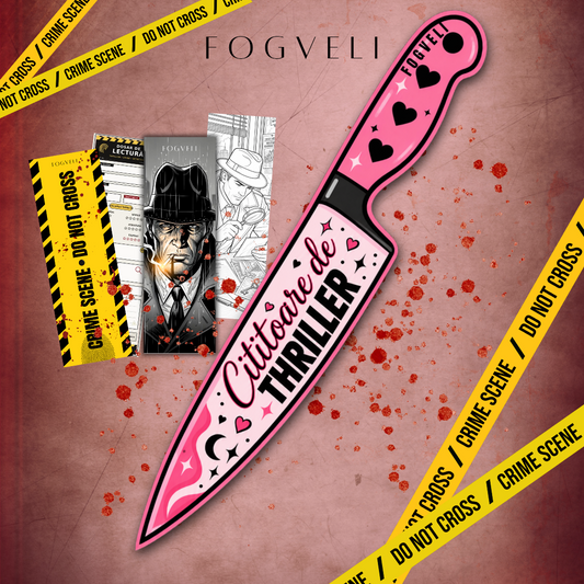 Set 5 semne de carte THRILLER 🕵️
