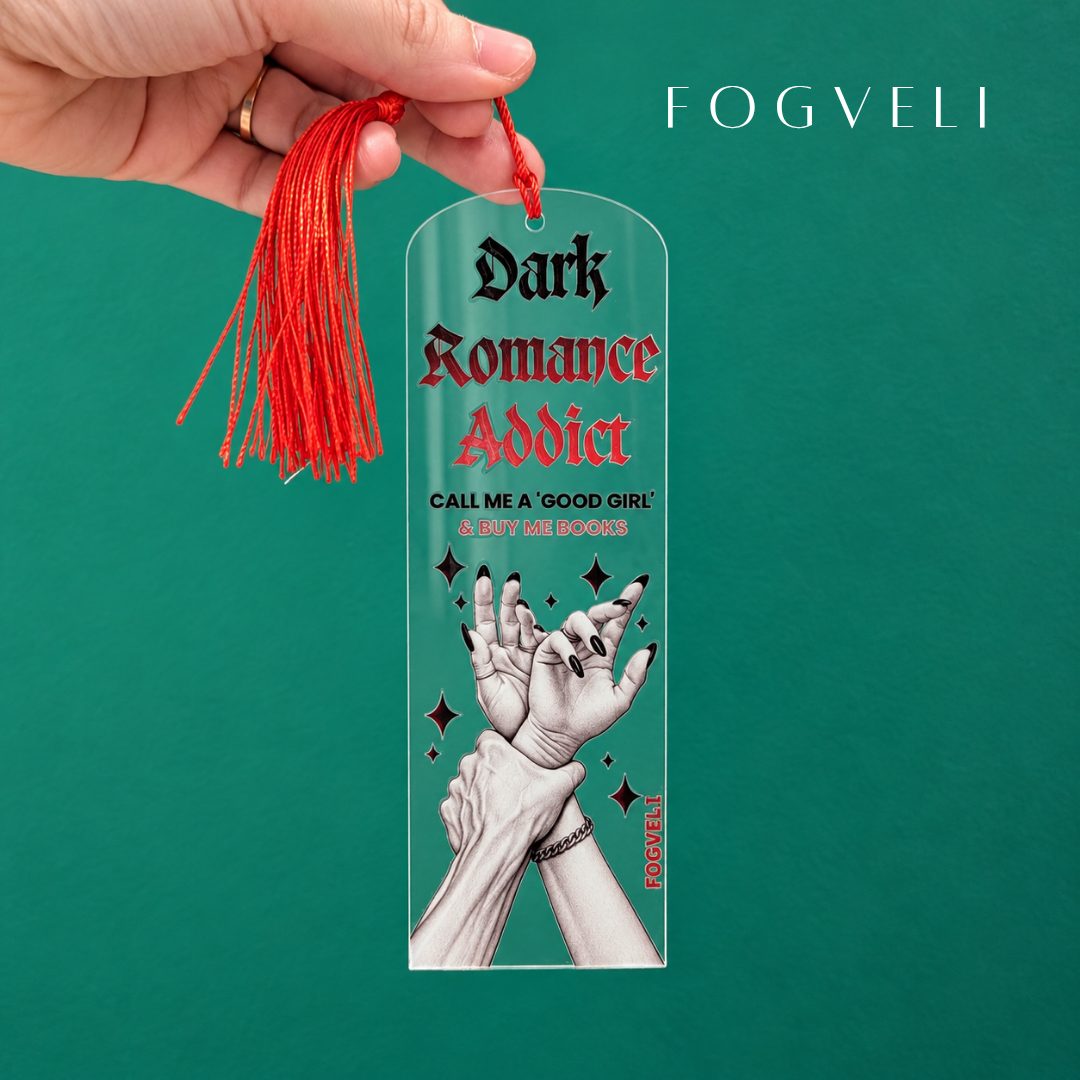 Semn de carte Dark Romance Addict 🖤💀