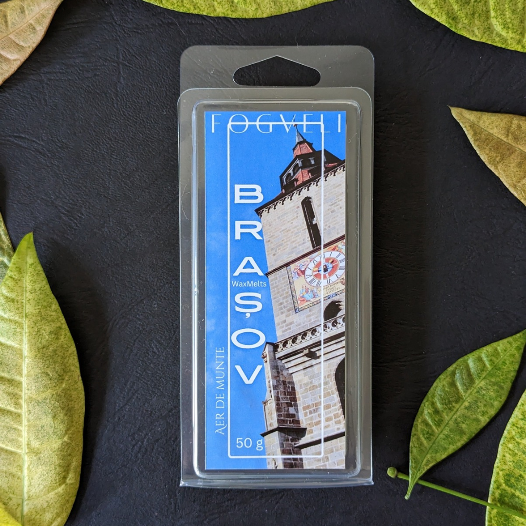 Tabletă ceară parfumată BRAȘOV - Fresh, Aer de munte 50g
