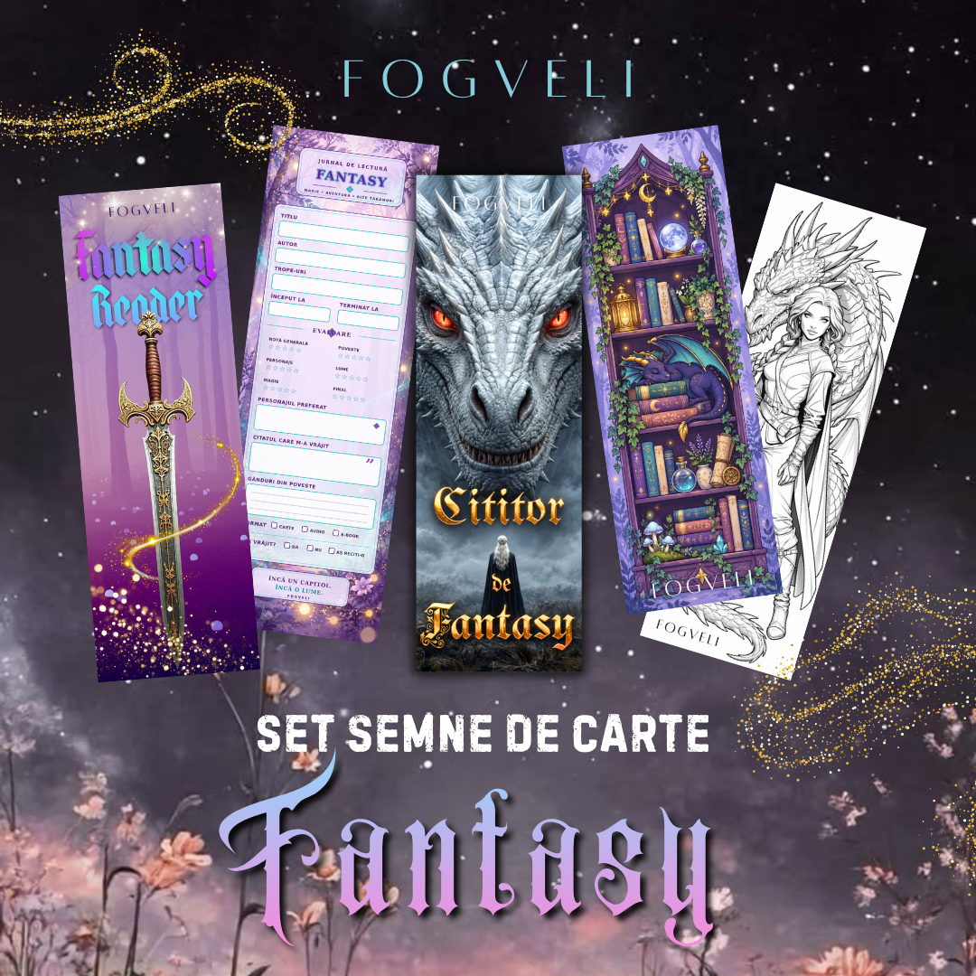 Set 5 semne de carte FANTASY 🦄