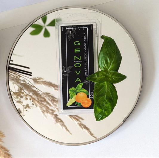 Wax Melts Mandarină, Lime & Busuioc - Fogveli