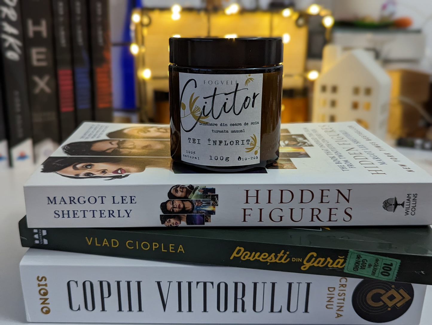 Lumânare parfumată Fogveli: Cititor - Tei înflorit