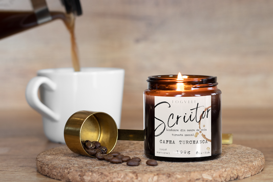 Lumânare parfumată Scriitor - Cafea turcească
