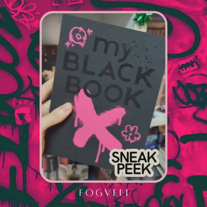 Caiet my BLACK BOOK 📕 - Caiet multifuncțional