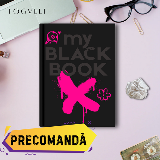 Caiet my BLACK BOOK 📕 - Caiet multifuncțional