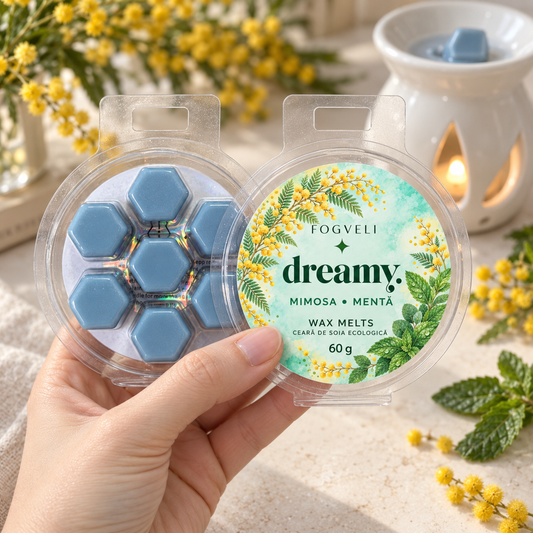 Ceară parfumată DREAMY - Mimosa, Mentă