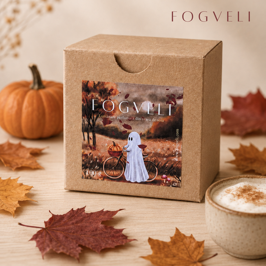 Lumânare Pumpkin Delight - Dovleac copt, Mirodenii 🎃