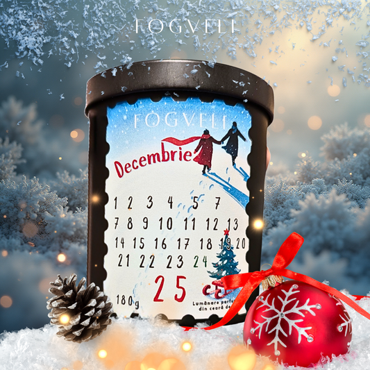 Lumânare Calendar Decembrie🎄 - Cozonac cu stafide, Lămâie, Rom 180g