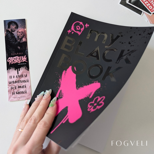 Caiet my BLACK BOOK 📕 - Caiet multifuncțional