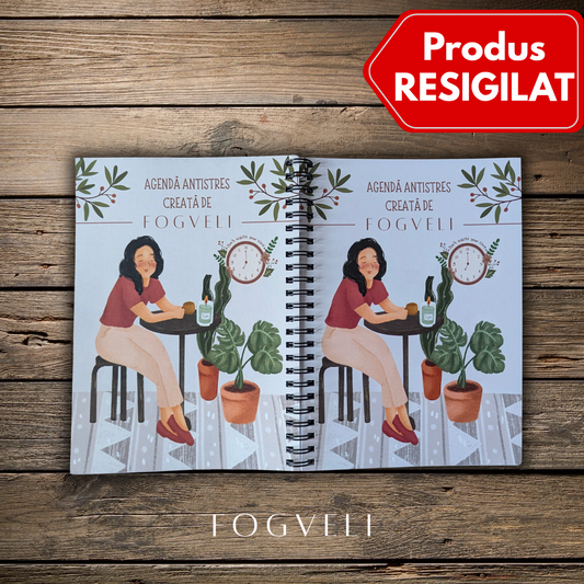 Agendă Antistress - RESIGILATĂ