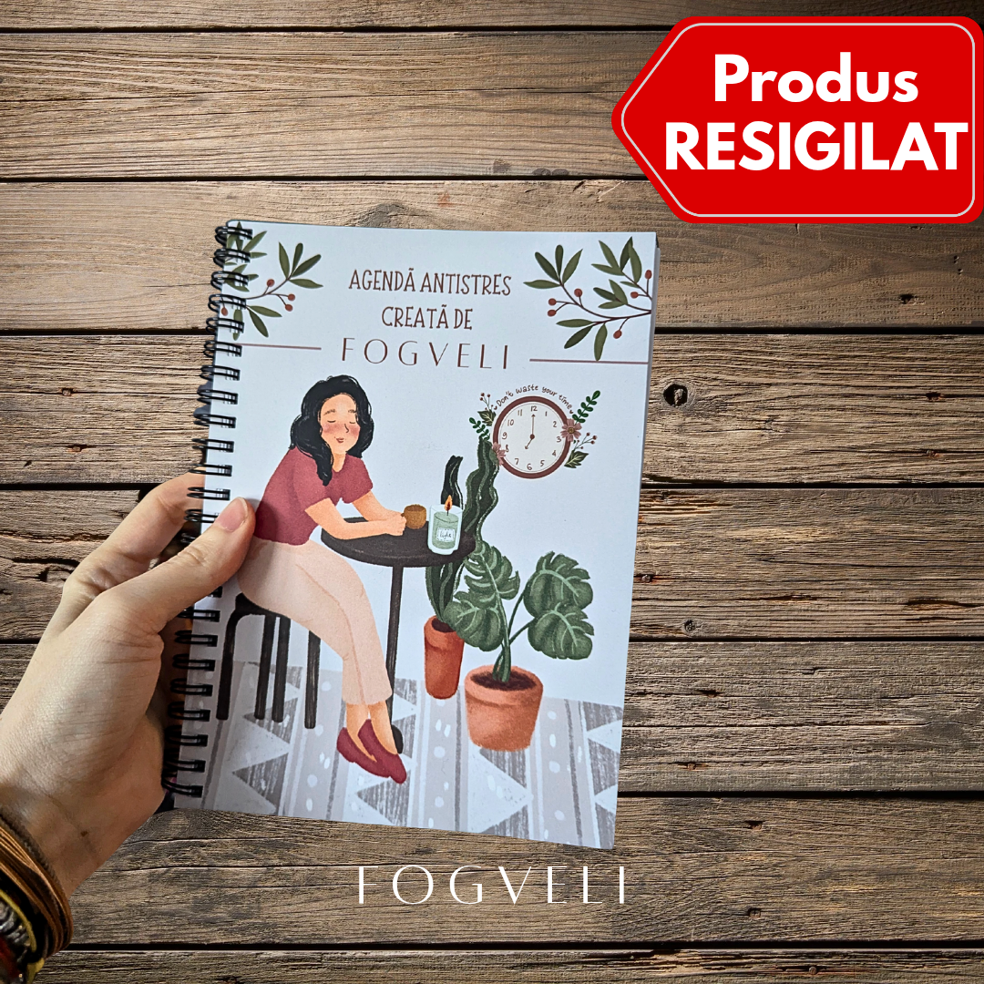 Agendă Antistress - RESIGILATĂ