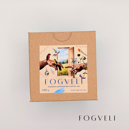 Artisan scented candle - Cashmere 