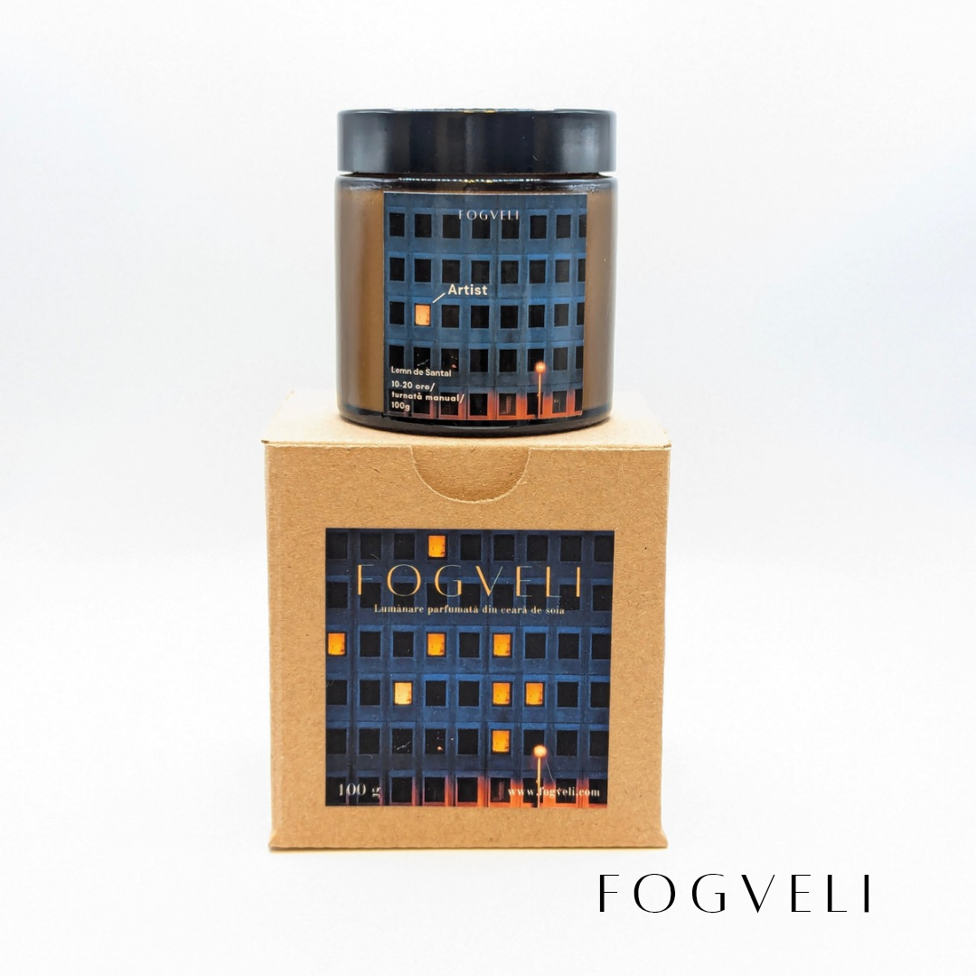 Artist Scented Candle - Sandalwood