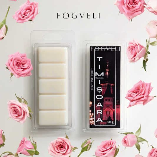 Tabletă ceară parfumată TIMIȘOARA - Trandafiri 50g