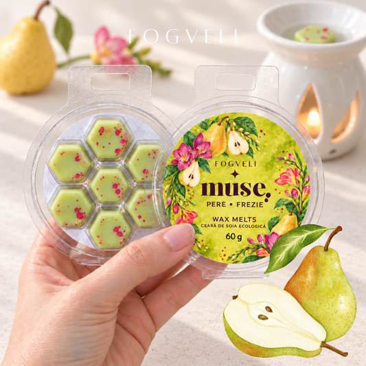 Ceară parfumată MUSE - Pere, Frezie 🍐