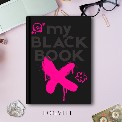 Caiet my BLACK BOOK 📕 - Caiet multifuncțional