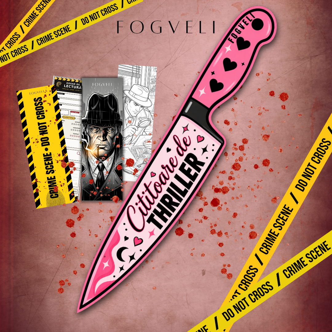 Set 5 semne de carte THRILLER 🕵️