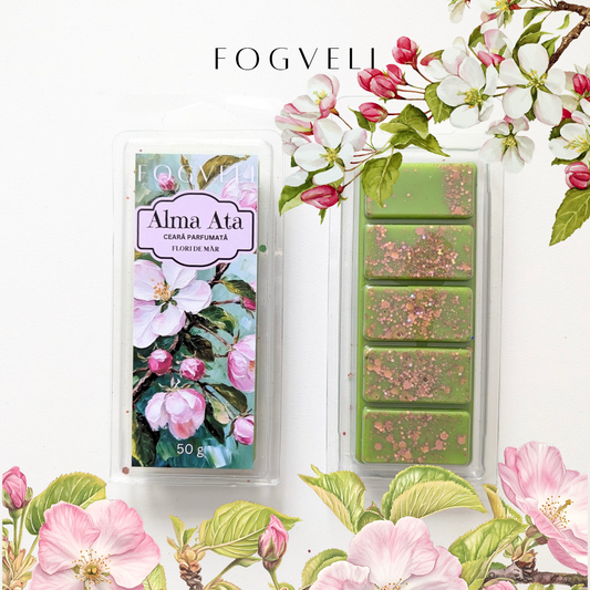 Tabletă ceară parfumată ALMA ATA - Flori de Măr 50g
