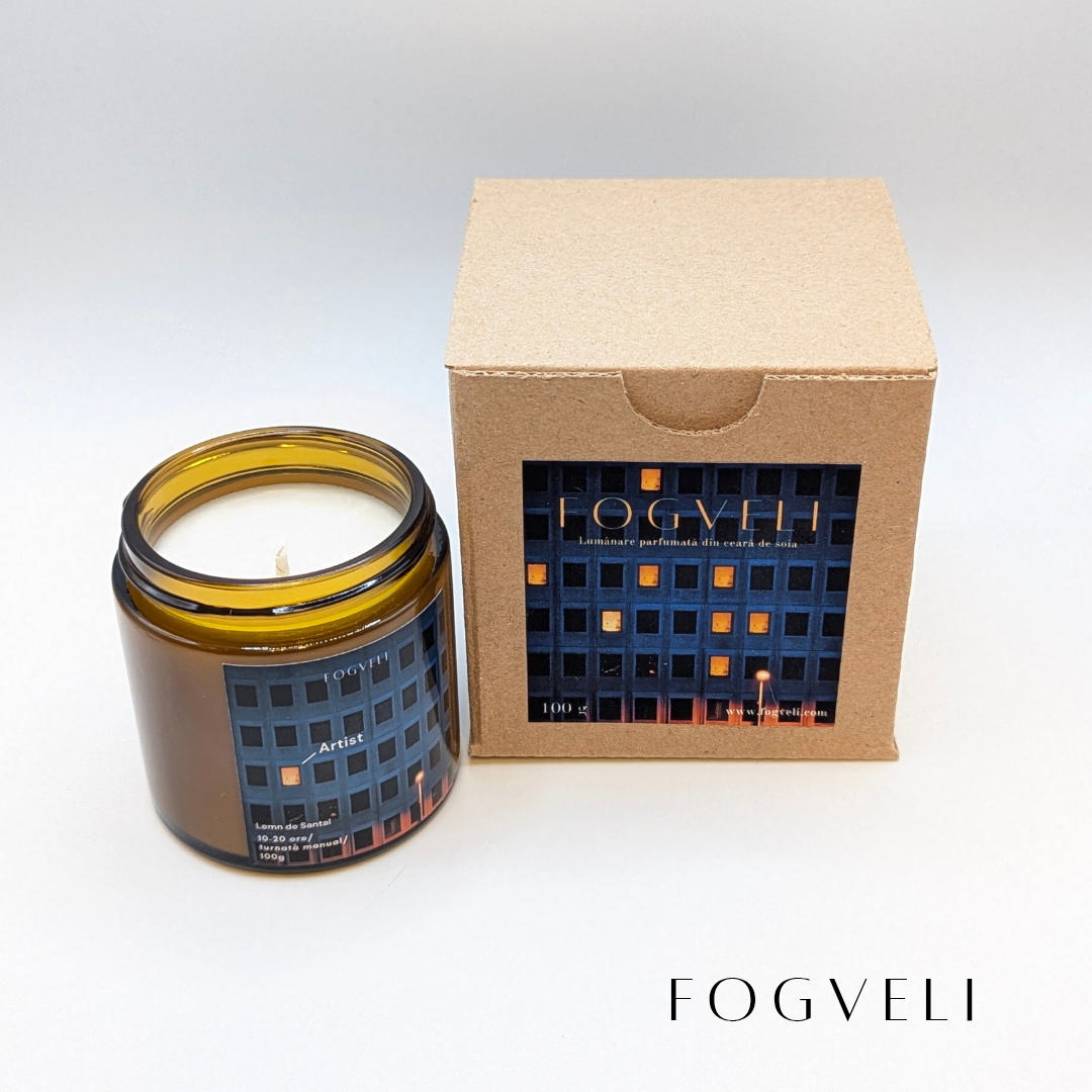 Artist Scented Candle - Sandalwood