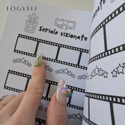 Caiet my BLACK BOOK 📕 - Caiet multifuncțional